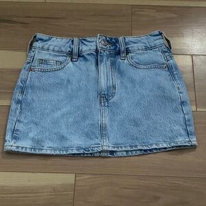 Pacific Sunwear Light Blue Denim Mini Skirt